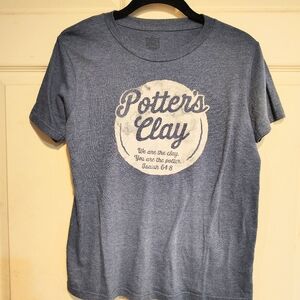 Sunday Cool Girl's Size L Grey Tshirt